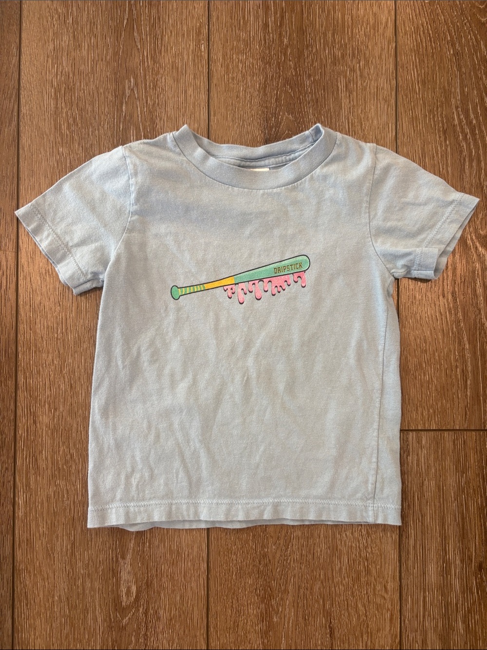 2T Dripstick drippy baseball bat toddler tee